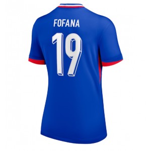Fotbalové Dres Francie Youssouf Fofana #19 Dámské Domácí Oblečení ME 2024 Krátký Rukáv